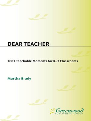 cover image of Dear Teacher